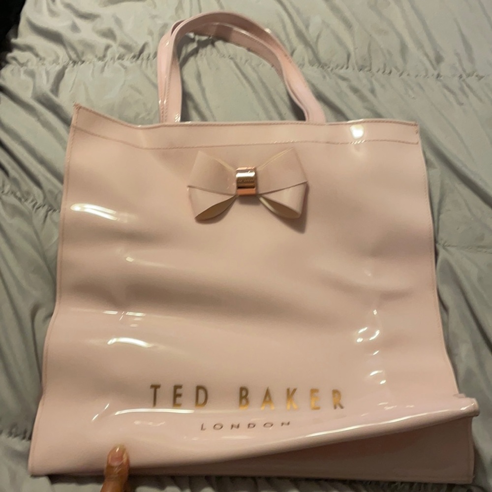 Pink Ted Baker tote bag